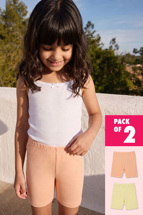 Zivame Girls Solid Undershorts (Pack of 2) - Multicolor Buy Zivame Girls Solid Undershorts (Pack of 2) - Multicolor